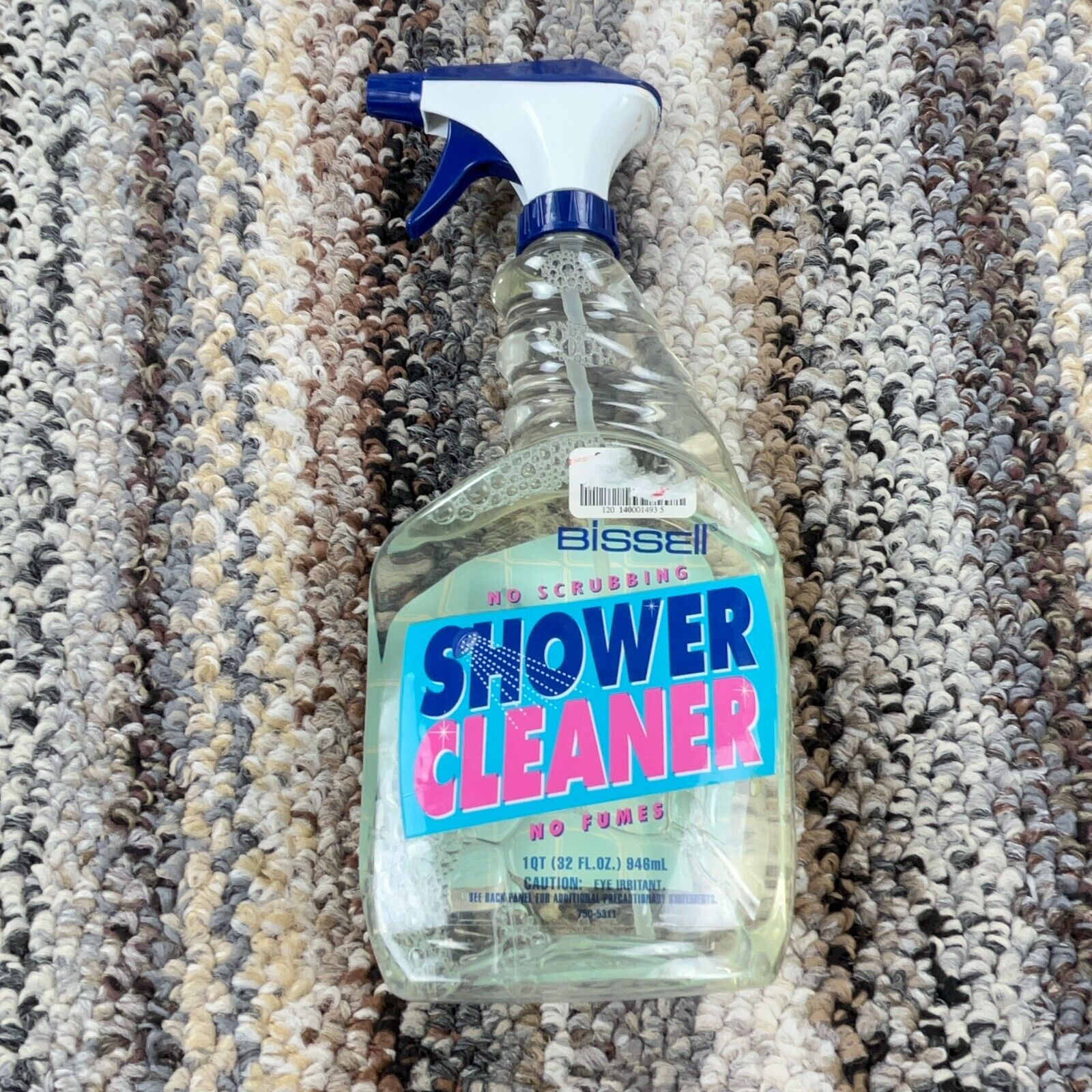Vintage Bissell No Scrub Shower Cleaner No fumes Movie Prop 90s Penn Champ NOS