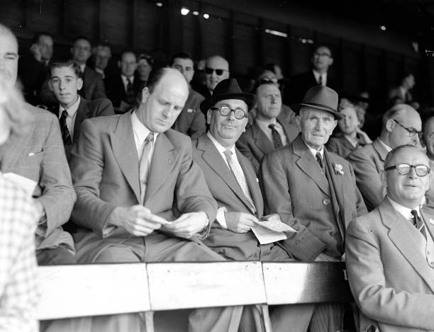 Harry Zussman Chairman Leyton Orient Football Club attends le- 1955 Old Photo