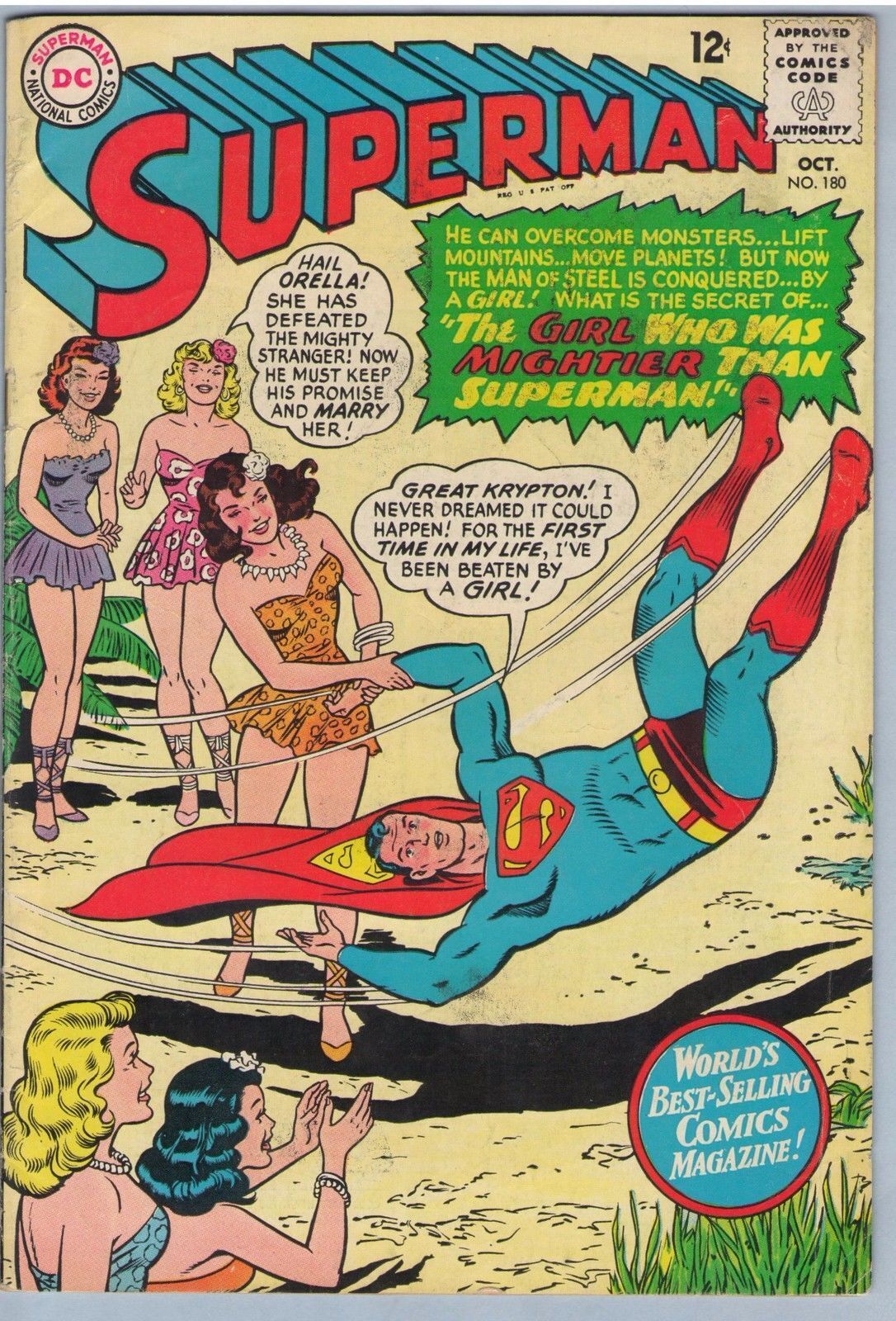 Superman 180 (Oct 1965) VG (4.0)