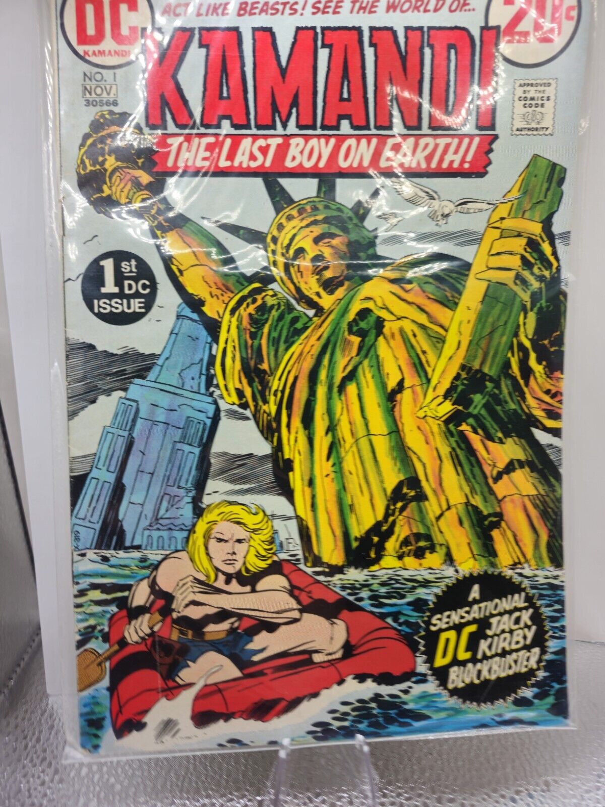 DC Comics KAMANDI THE LAST BOY ON EARTH #1 First Appearance of Kamandi 1966
