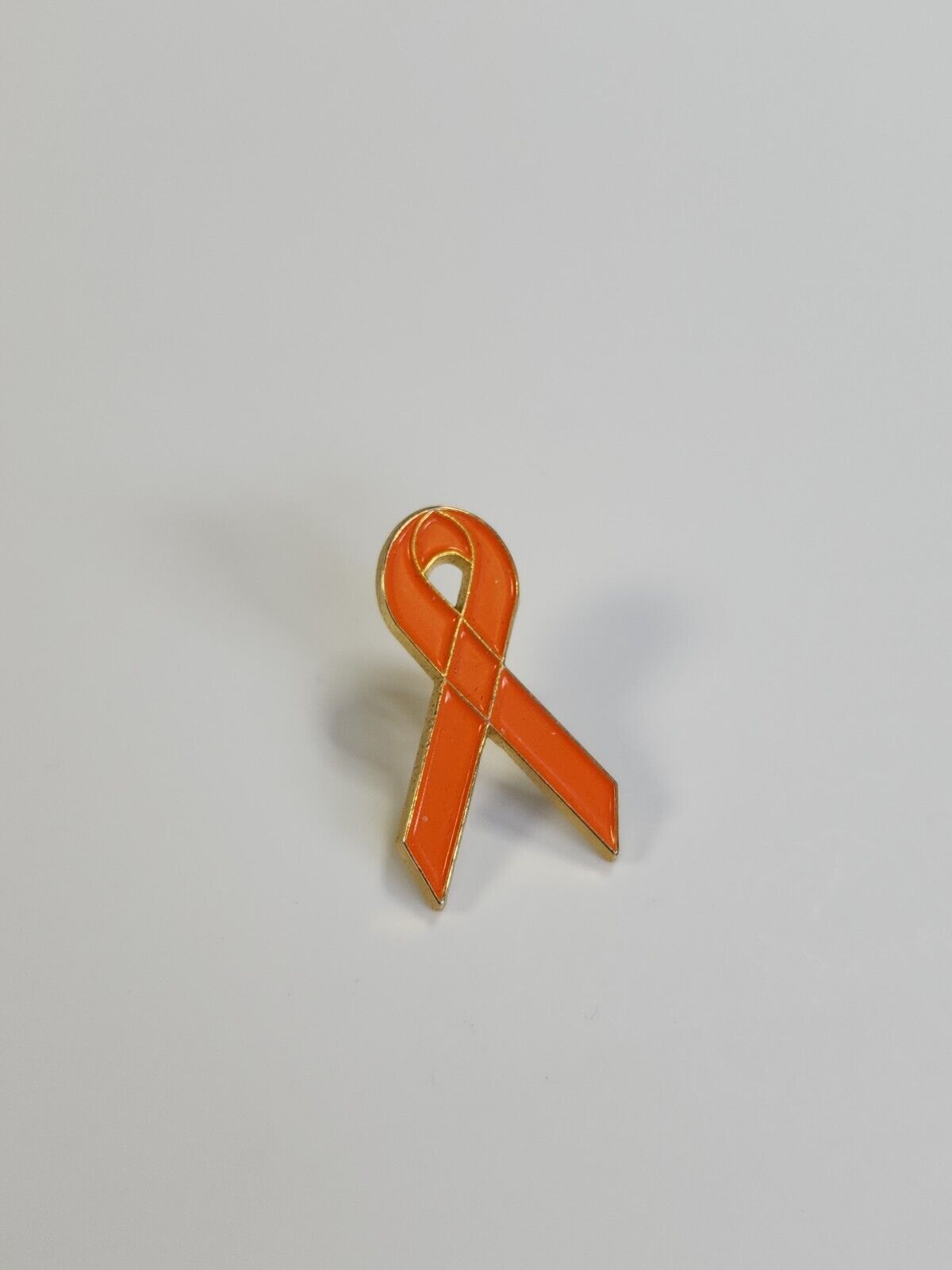 Orange Awareness Ribbon Lapel Pin Gun Violence Prevention Or Suicide Prevention 