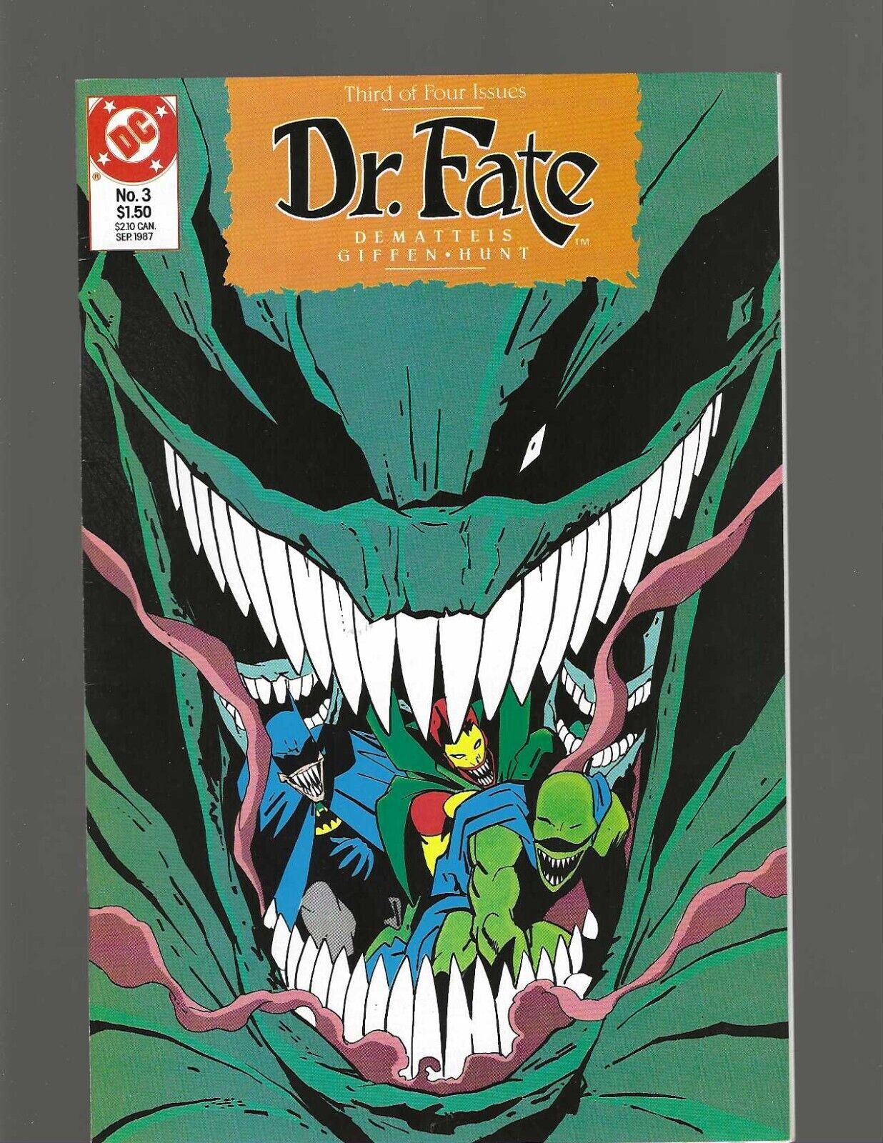 Dr. Fate #3 (1987, DC) VF/NM 9.0, Demattis, Giffen & Hunt, The Stranger
