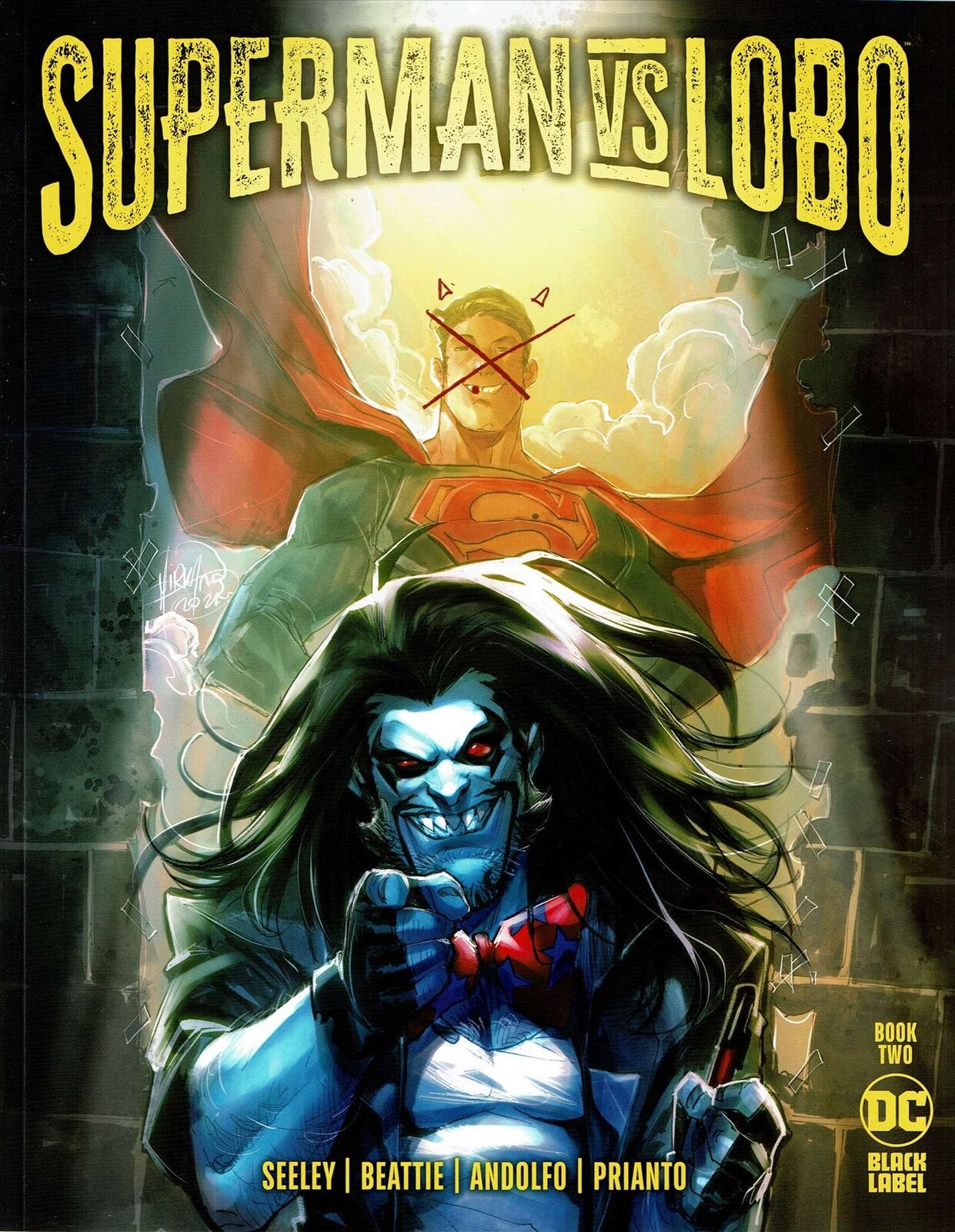 Superman Vs. Lobo #2 VF; DC | Black Label - we combine shipping