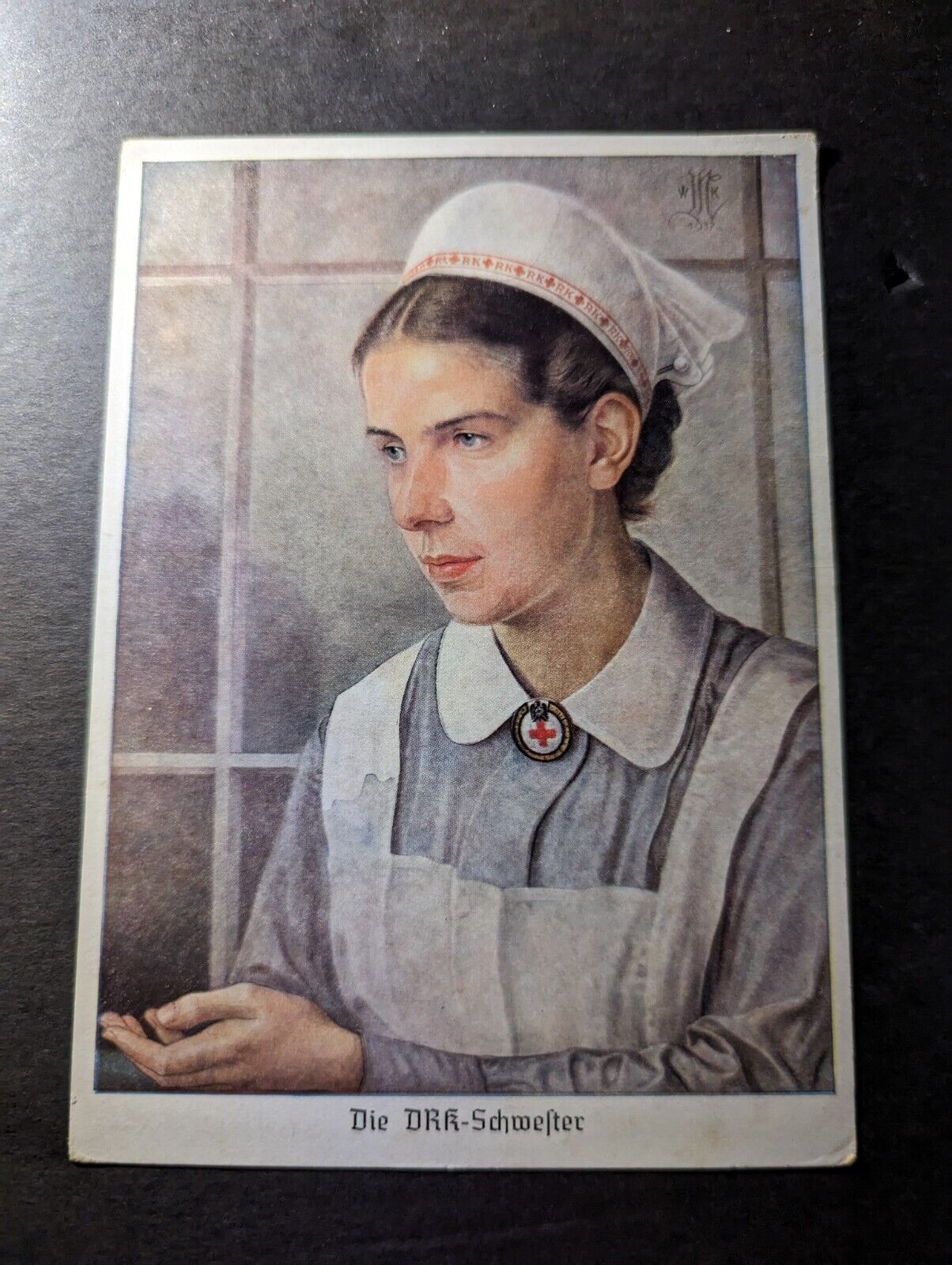 Mint 1937 Germany W Willrich Portrait Postcard Nirse