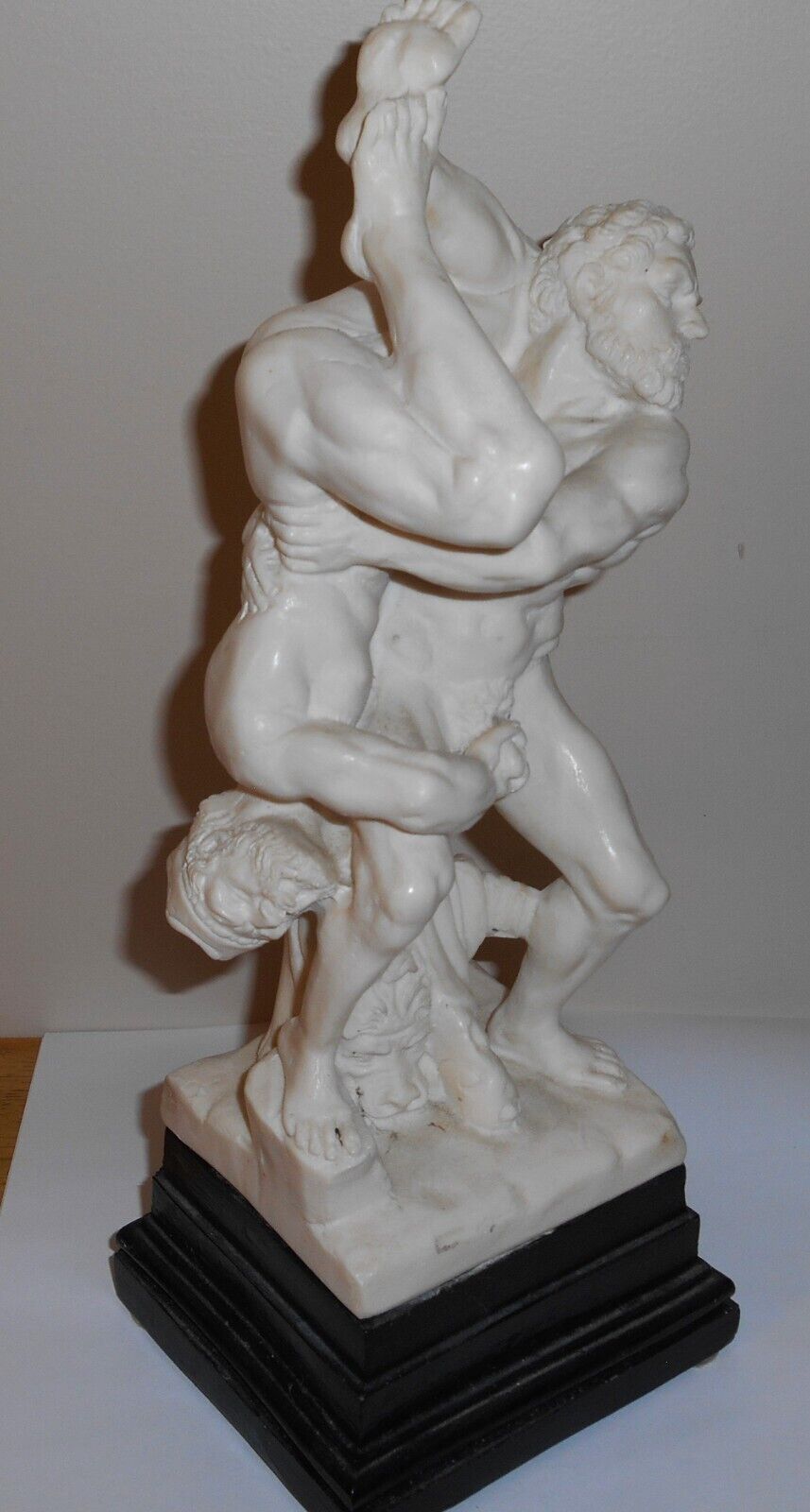 VINTAGE HERCULES AND DIOMEDES STATUE MADE IN ITALY