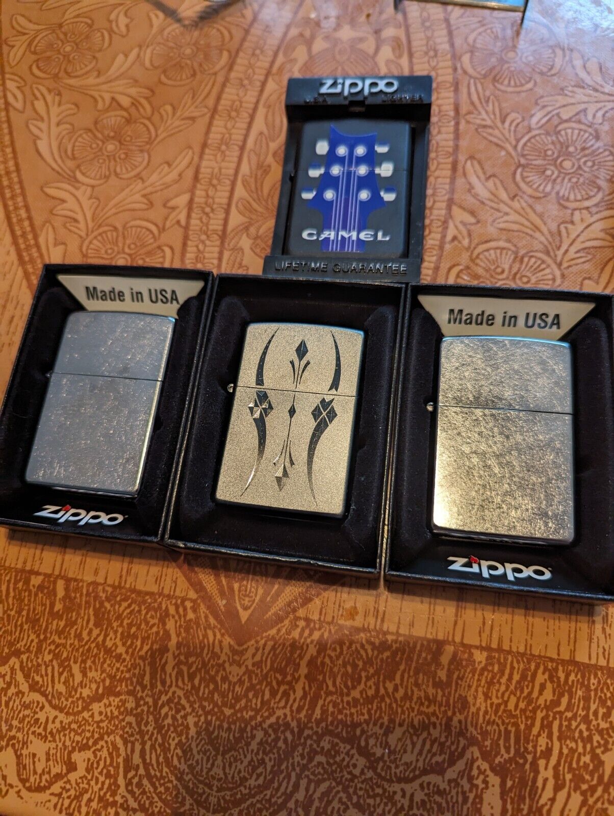 Lot of 4 Zippo lighters  New In Box
