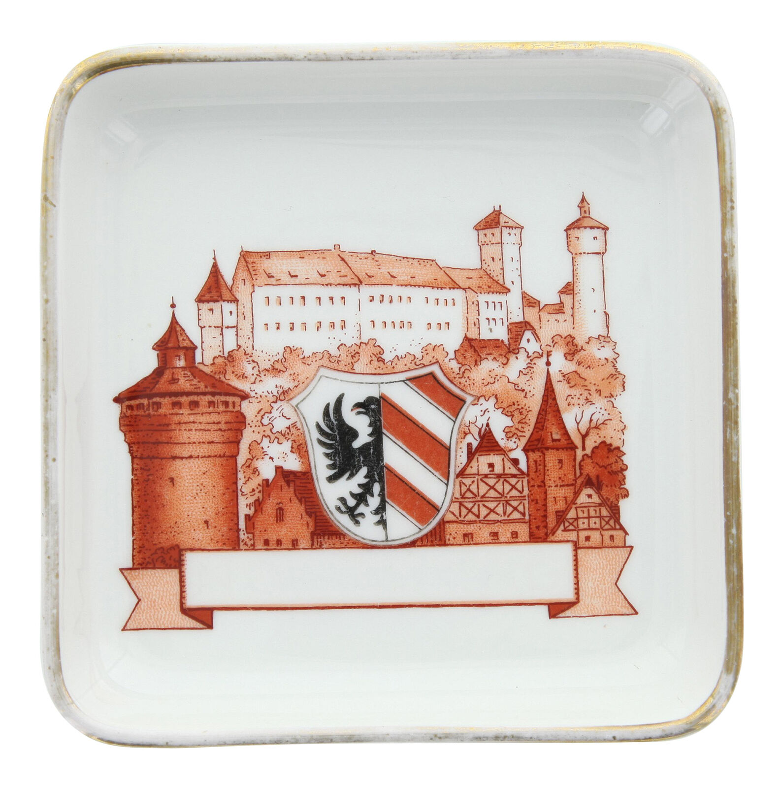 Vintage H & C Selb Bavaria Nuremberg Germany Heinrich Porcelain Trinket Dish