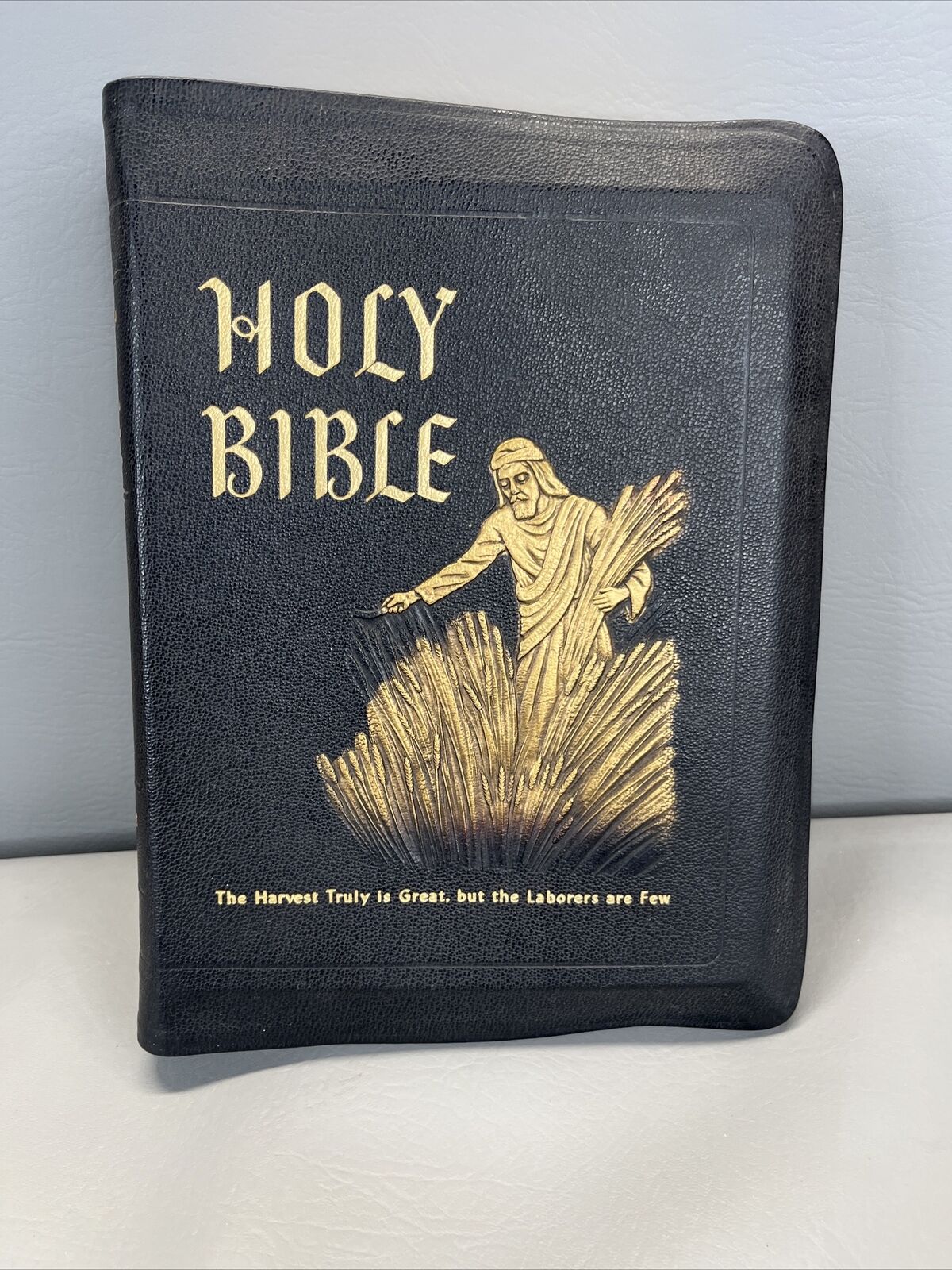 The Holy Bible Spiritual Harvest Edition Authorized King James Version 1955 VTG