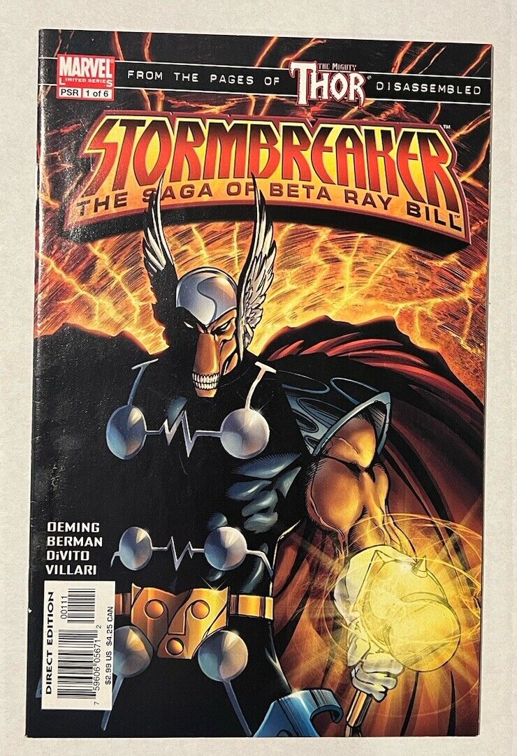 Stormbreaker The Saga Of Beta Ray Bill #1 2005 Marvel Comic Book