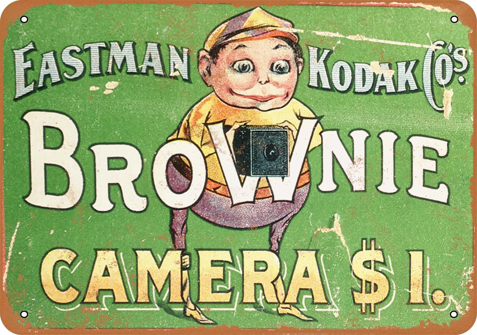 Metal Sign - 1904 Kodak Brownie Cameras - Vintage Look Reproduction