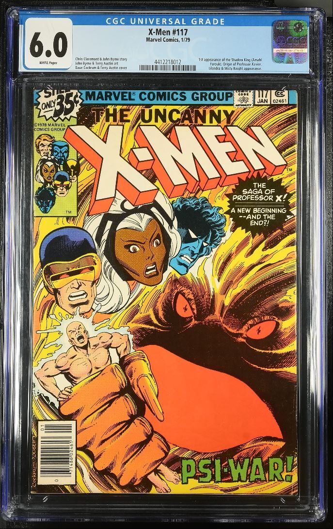 1979 X-Men #117 1st Shadow King Marvel CGC 6 Comic