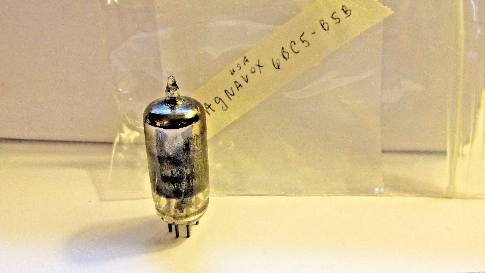 Vintage Magnavox Radio tube 6BC5-B5B tube has been tested