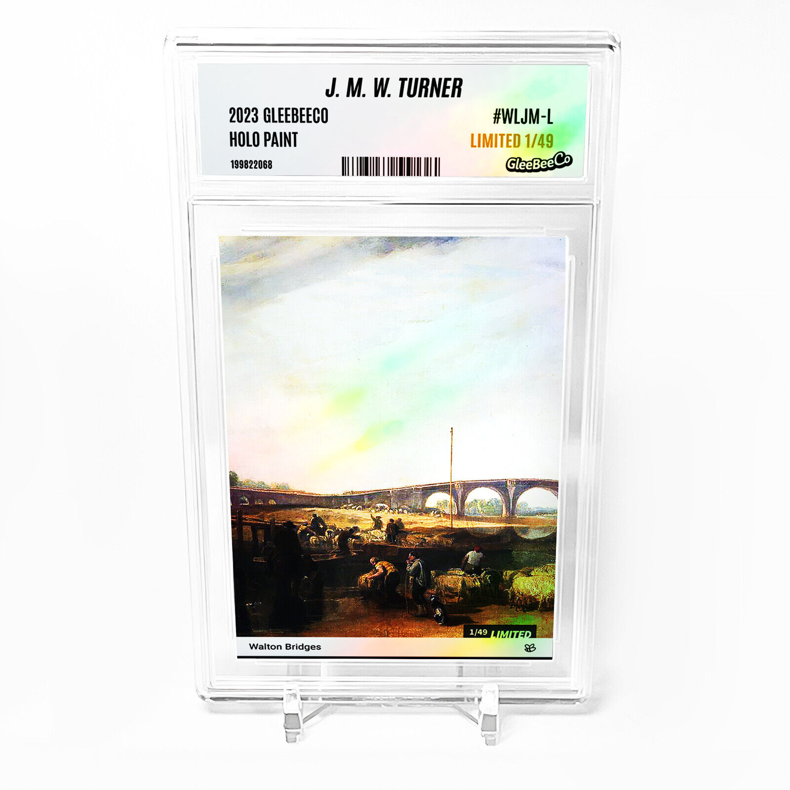 WALTON BRIDGES J. M. W. Turner Card GleeBeeCo Holo Paint *Slab* #WLJM-L Only /49