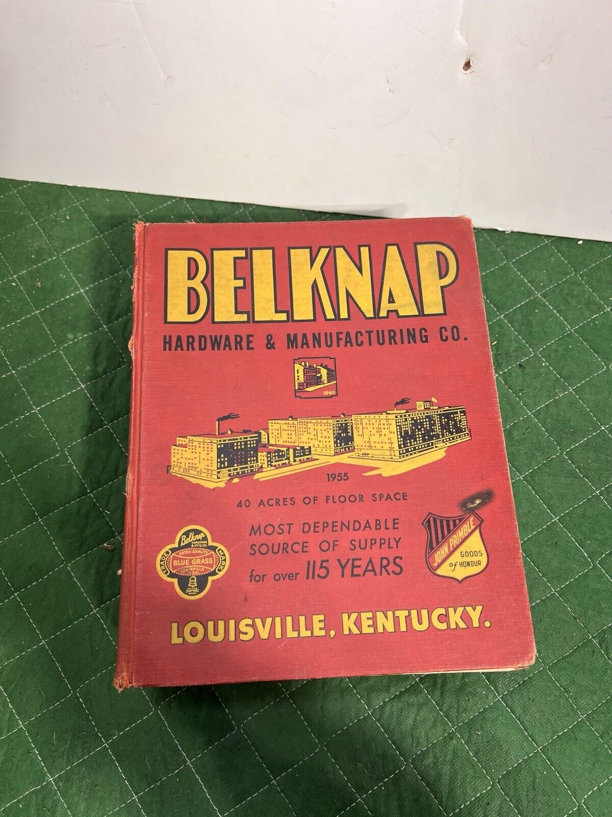 Vintage 1955 Belknap Hardware Louisville KY Blue Grass Tools Catalog  4150 Pages