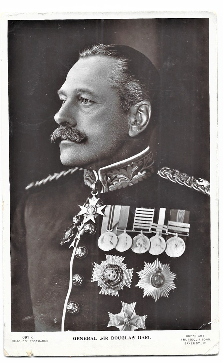  British General Sir Douglas Haig  A Beagles postcard 1861-1923