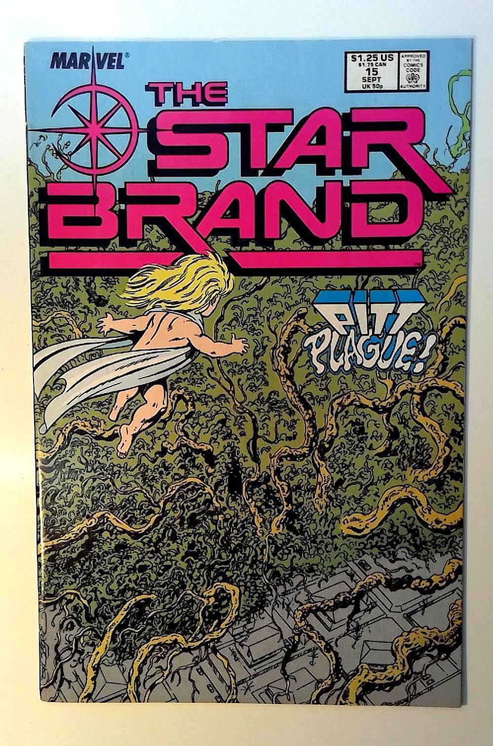 The Star Brand #15 Marvel (1988) New Universe The Pitt Comic Book