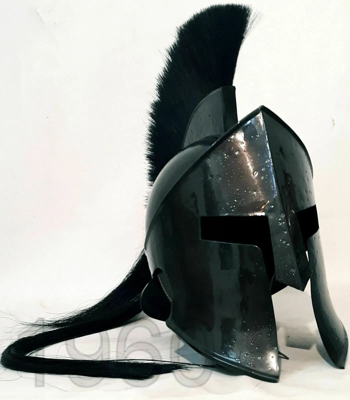 300 Movie Solid Steel Medieval King Leonidas Spartan Helmet Handmade Gift Decor