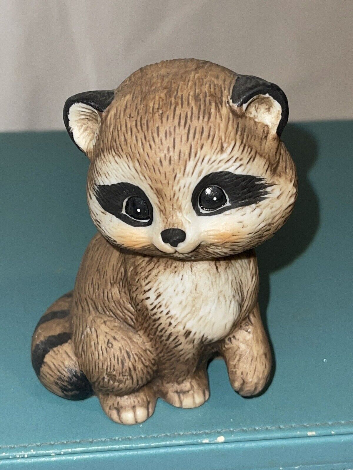Estate Raccoon Figurine Find Ceramic Vintage Lefton