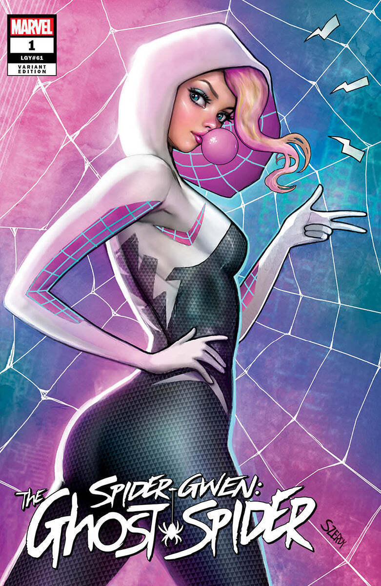 SPIDER-GWEN: THE GHOST-SPIDER #1 UNKNOWN COMICS NATHAN SZERDY EXCLUSIVE VAR (05/