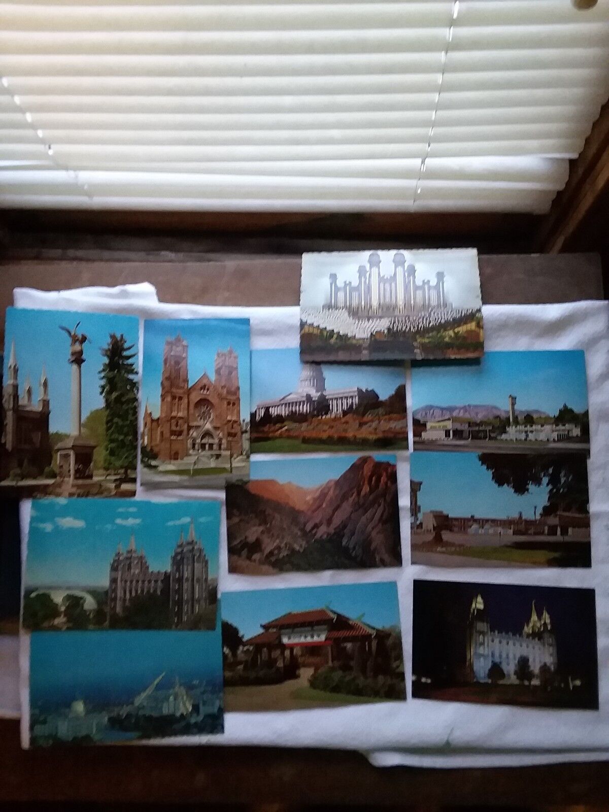 A Group Of 11 vintage old Postcards resell lot