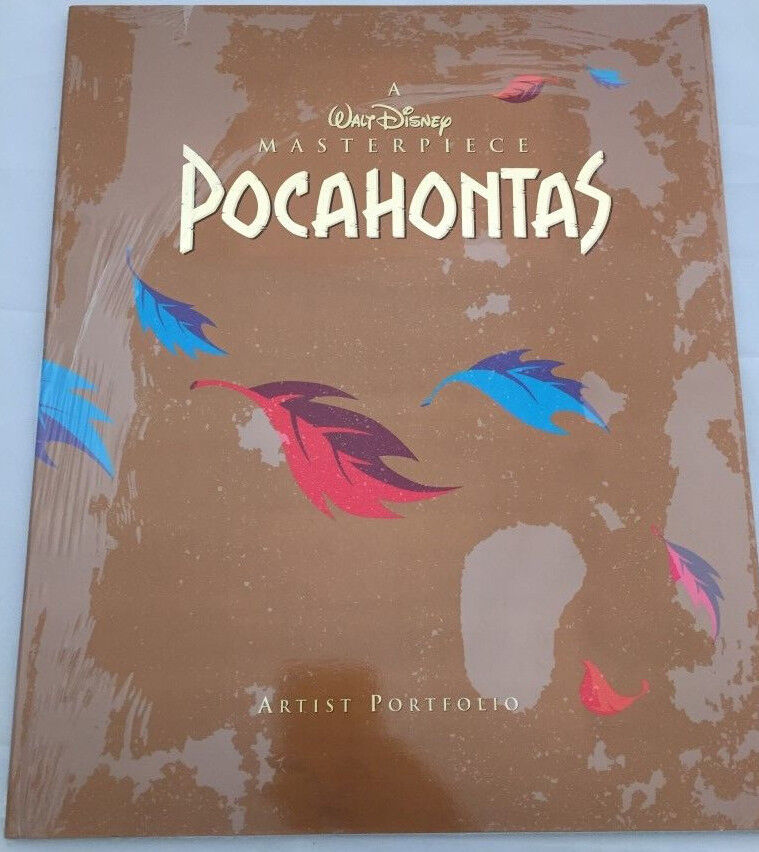POCAHONTAS Artist Portfolio - Walt Disney Masterpiece - 4 Lithograph Prints -Z06