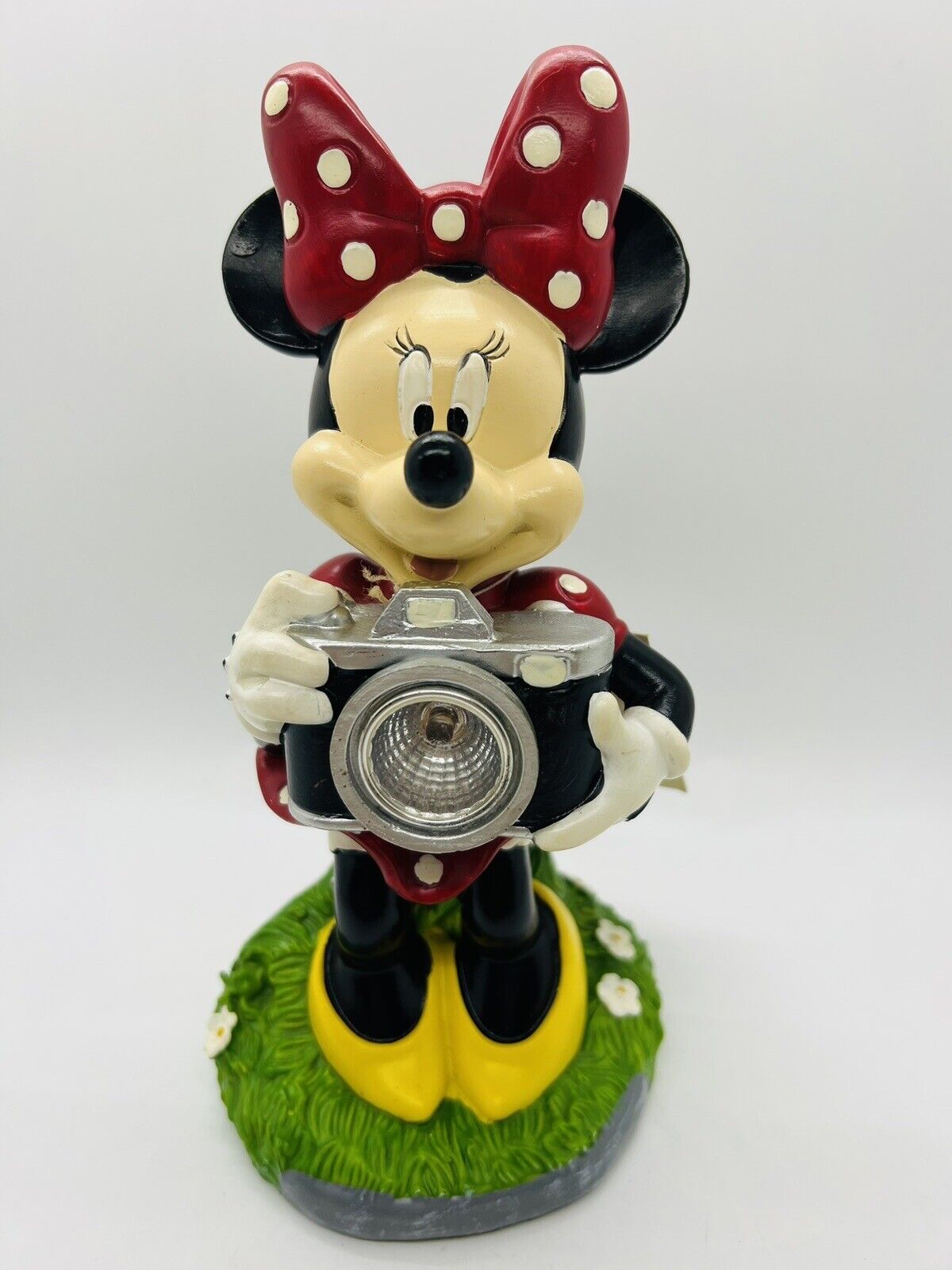 Vintage Minnie Mouse W/camera Garden Light