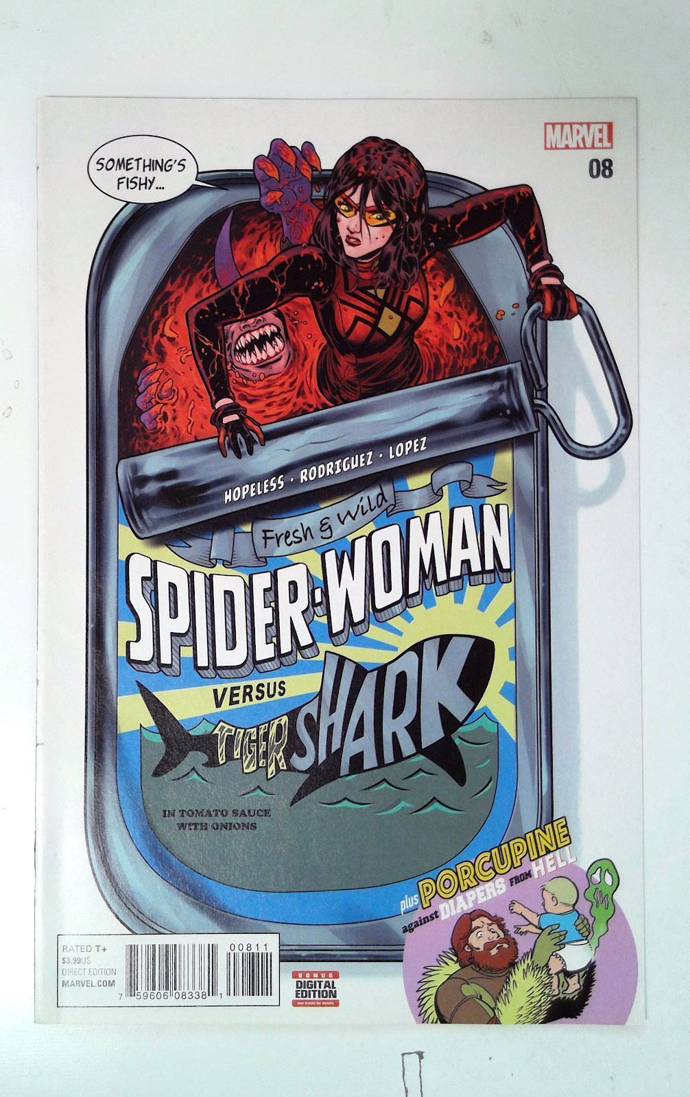2016 Spider-Woman #8 Marvel Comics NM- 6th Series 1st Print Comic Book
