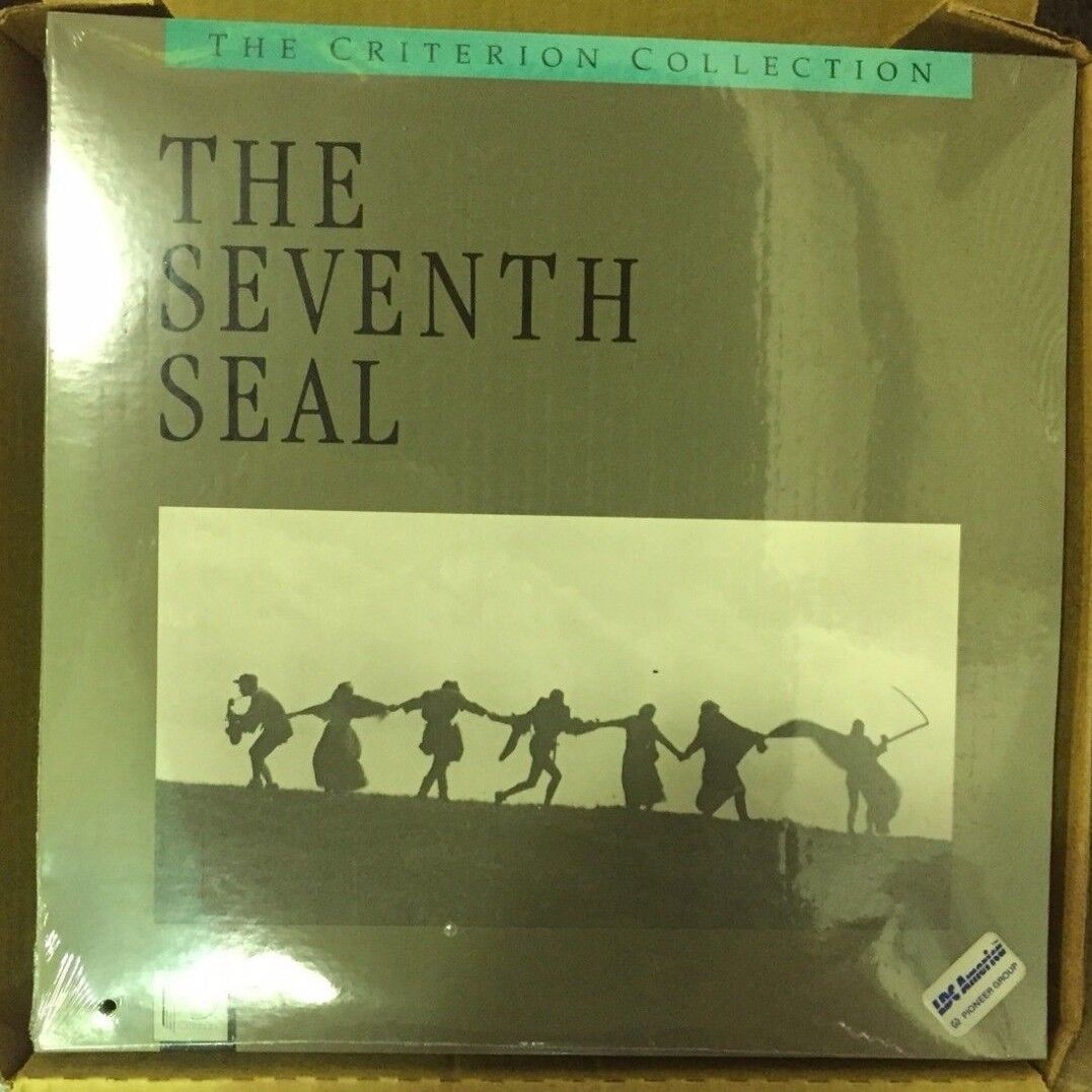 The Seventh Seal - Criterion Collection Laserdisc Movie - NEW