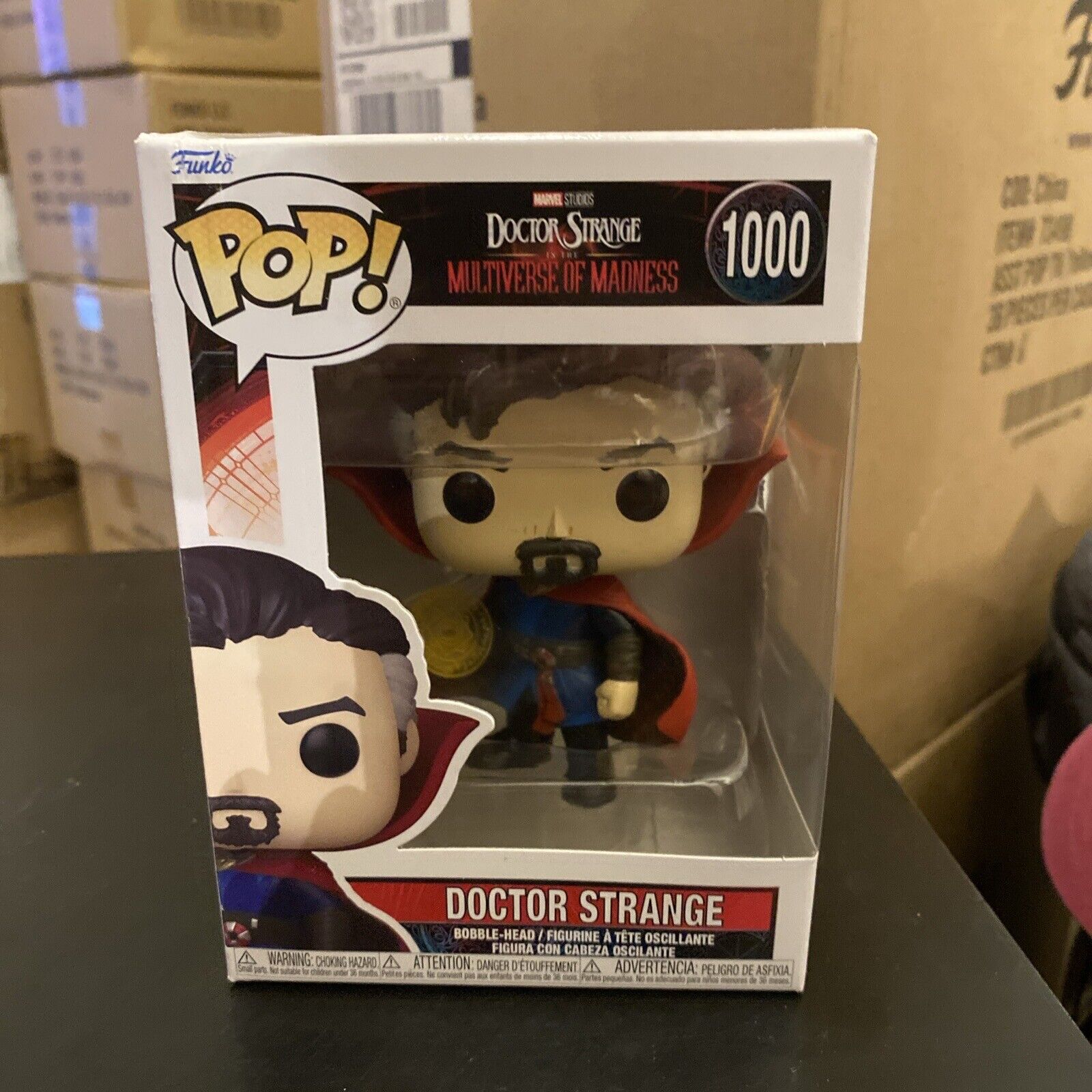 Funko Pop Marvel Dr Strange Multiverse of Madness 1000 Box Damage See Pictures