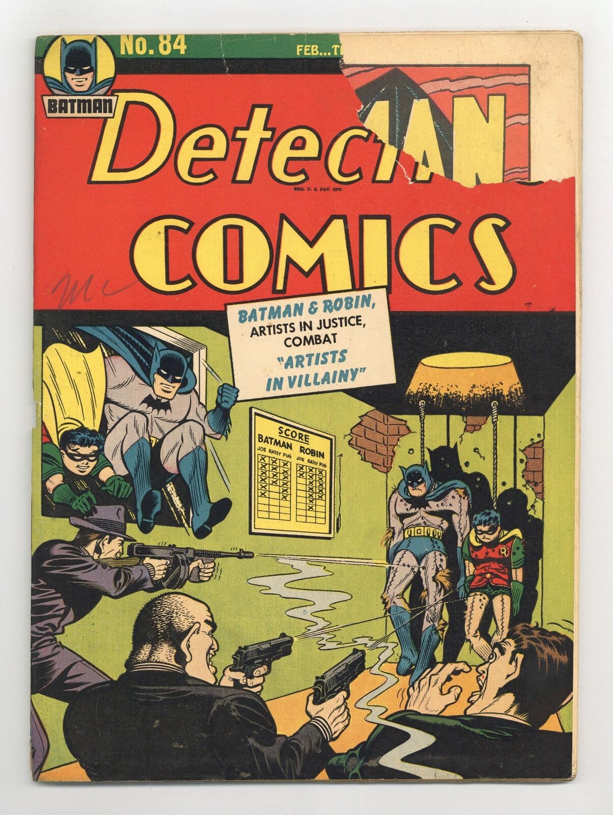 Detective Comics #84 FR/GD 1.5 1944