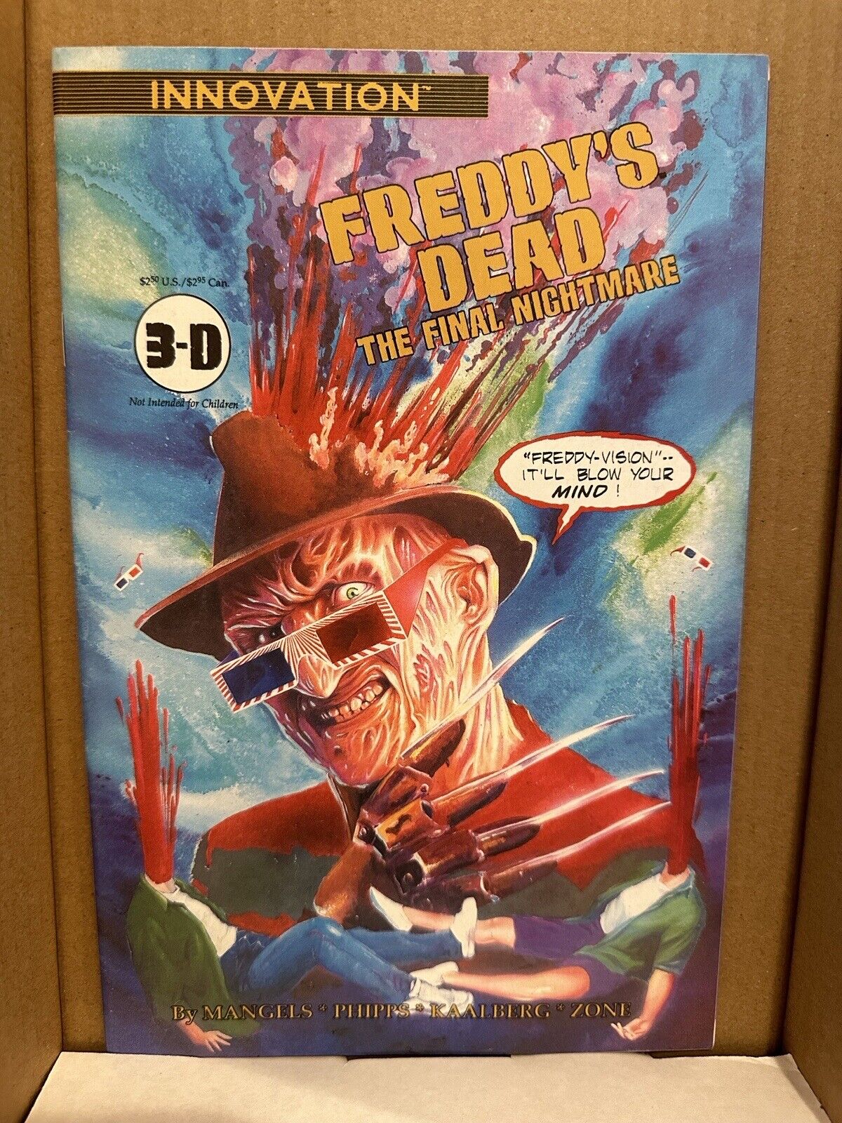Freddy\'s Dead The Final Nightmare 3-D FN+ Innovation Elm Street KRUEGER 🔪