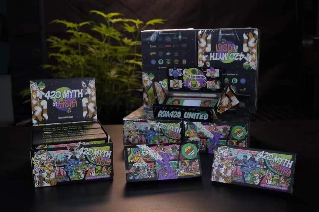 Case of 15 Packs: Asia420 All-in-One Rolling Papers Kits (2nd Edition)