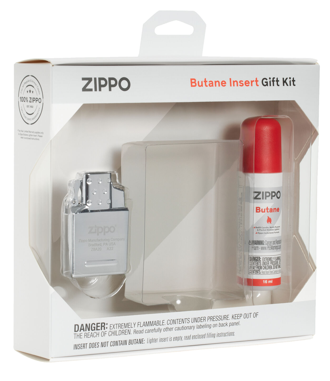 Zippo Butane Insert Gift Set, 52RBDI