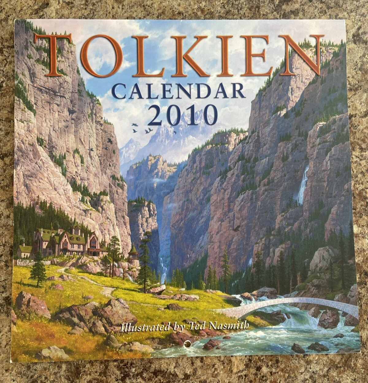 J.R.R. Tolkien Calendar 2010 Illustrated By Ted Nasmith LOTR HarperCollins