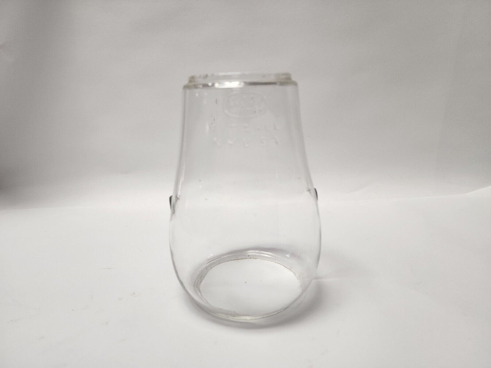 Antique/Vintage Clear Glass Dietz FITZAll Lantern Globe LOC-NOB PATD 12-4-23