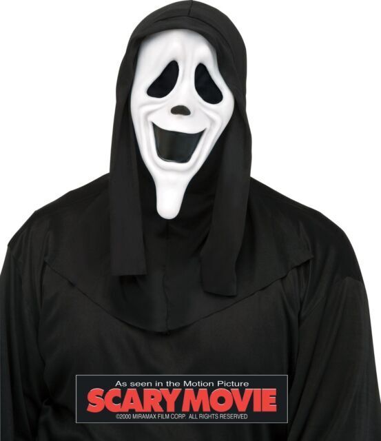 Scary Movie Smiley Ghostface Scream Mask Fun World