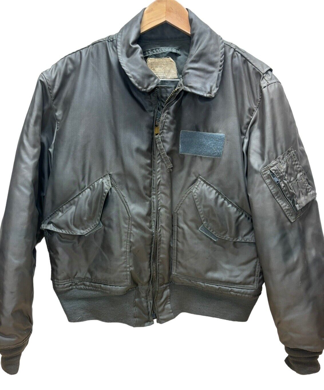 Military Jacket, Flyers Cold Weather Mil-j-83388a Dtd 5Sept. 1973 Large 42-44