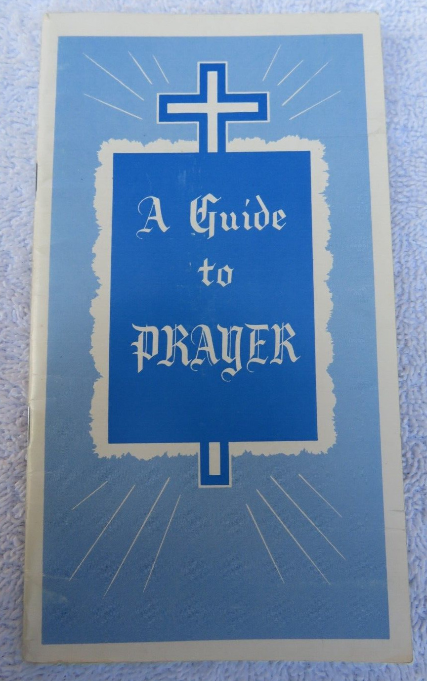 Vintage - A Guide to Prayer - Paperback-The Division of Evangelism-24 Pages