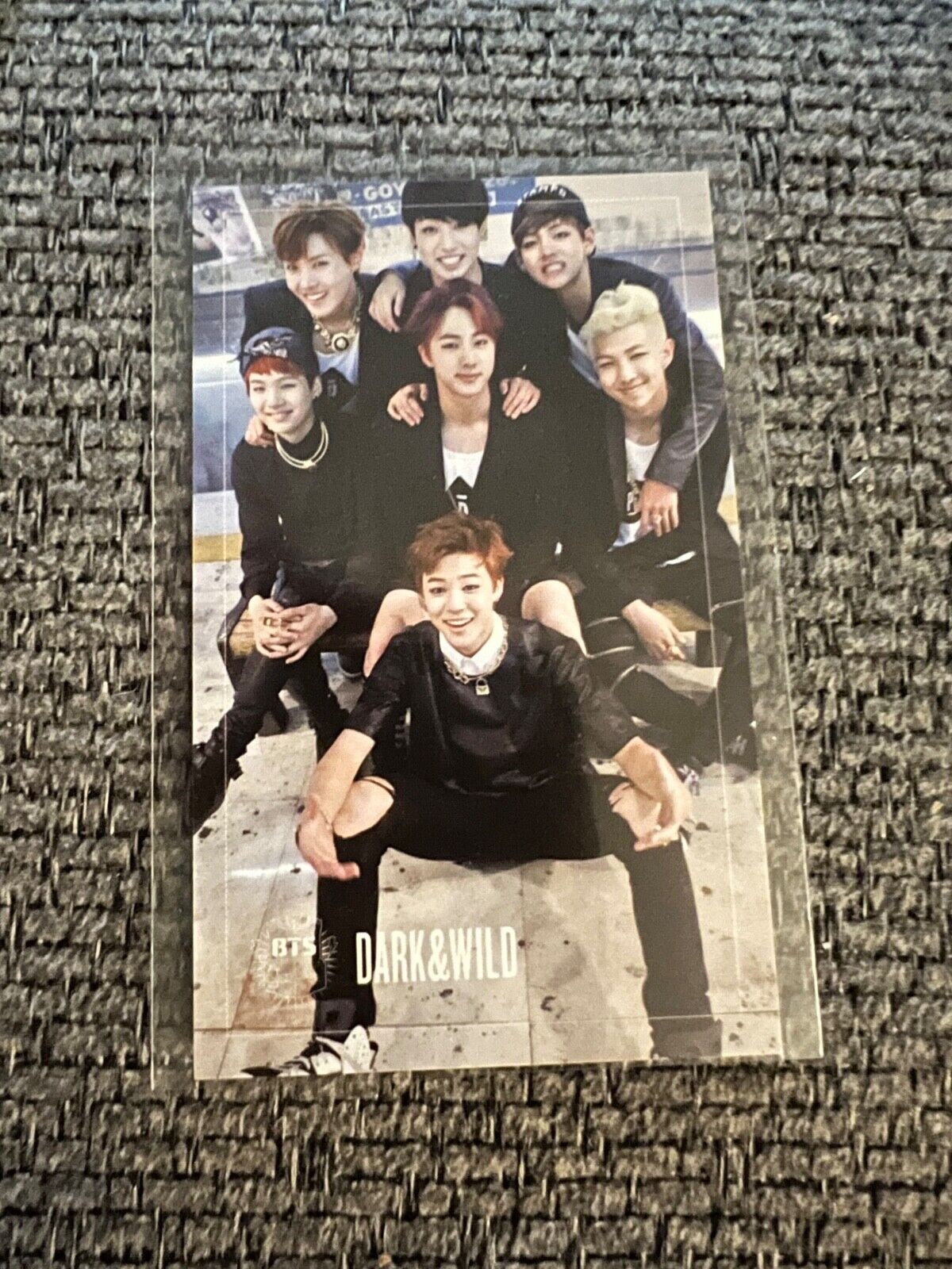 Official BTS [Dark & Wild] Group Photocard