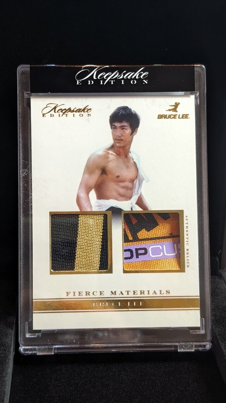 Bruce Lee Keepsake Edition Fierce Materials Dual Patch 45/50
