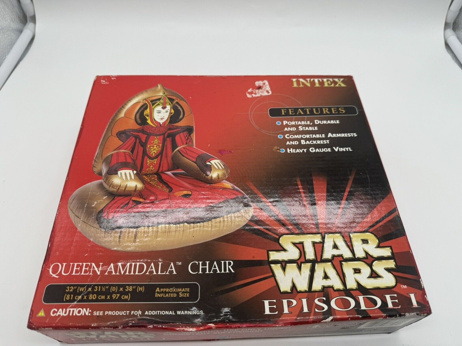  Star Wars EPISODE 1 QUEEN AMIDALA Intex Inflatable Chair - New/Sealed