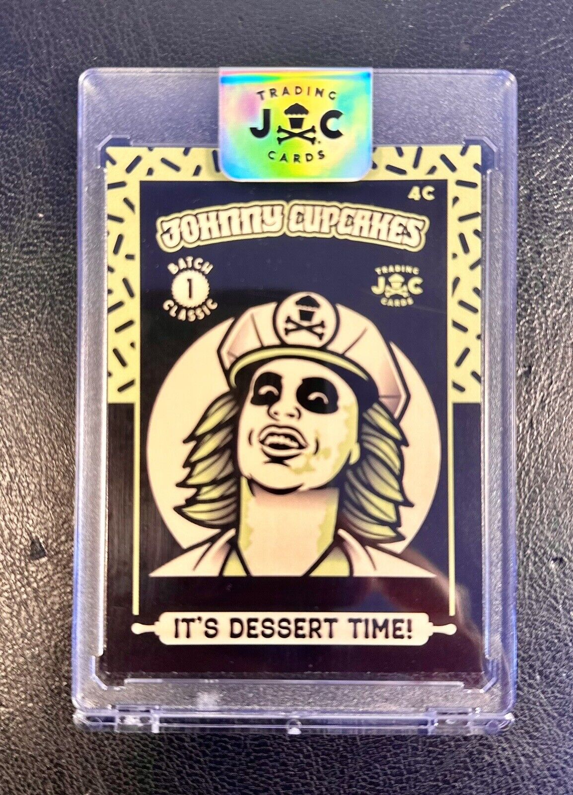 JOHNNY CUPCAKES ITS DESSERT TIME BEETLEJUICE LE TRADING CARDS #63/100 BATCH 1