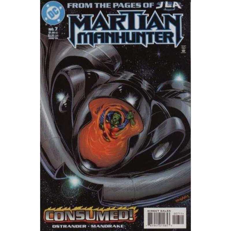 Martian Manhunter (1998 series) #7 in Near Mint condition. DC comics [j: