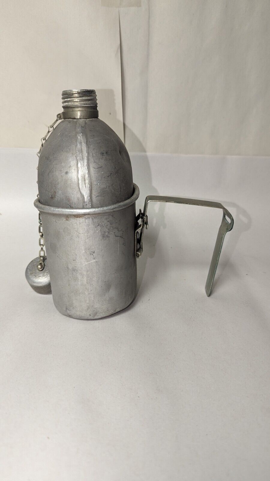 1918 US Army Canteen With Cup Holder Rare Antique Military GC 