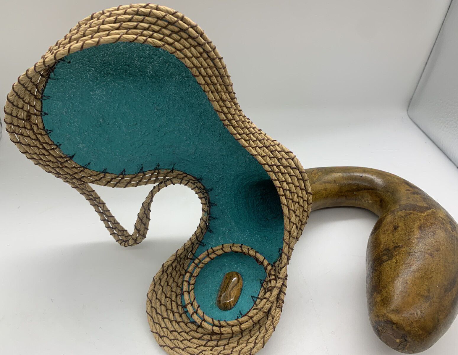 Gourd Art Snake Folk Art (h)