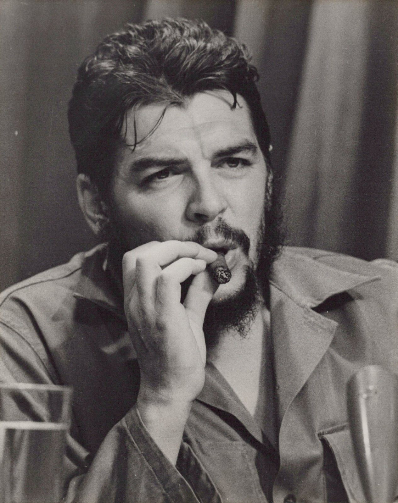 CUBA CUBAN REBEL COMMANDER ERNESTO CHE GUEVARA PORTRAIT 1970s KORDA Photo 141