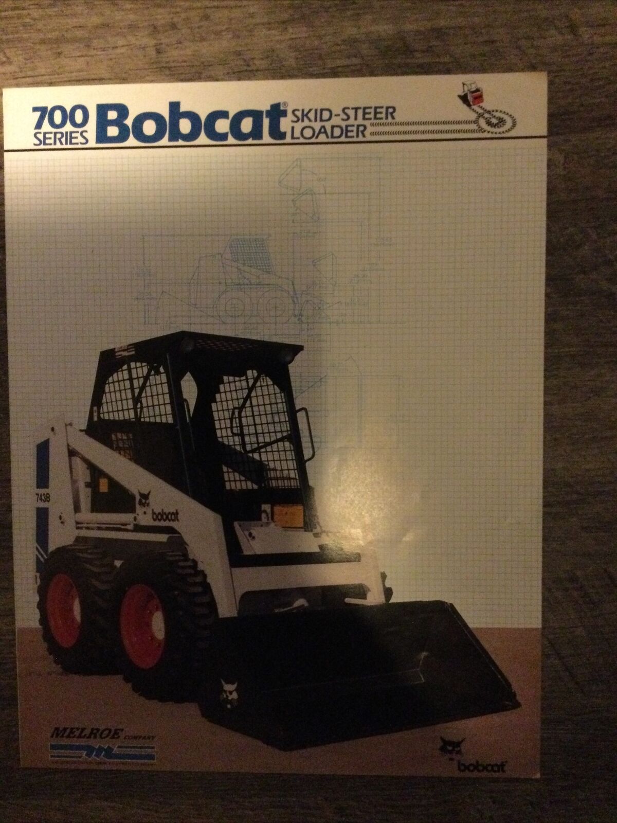 Bobcat 700 series Skid-steer Loaders 742 & 743B brochure