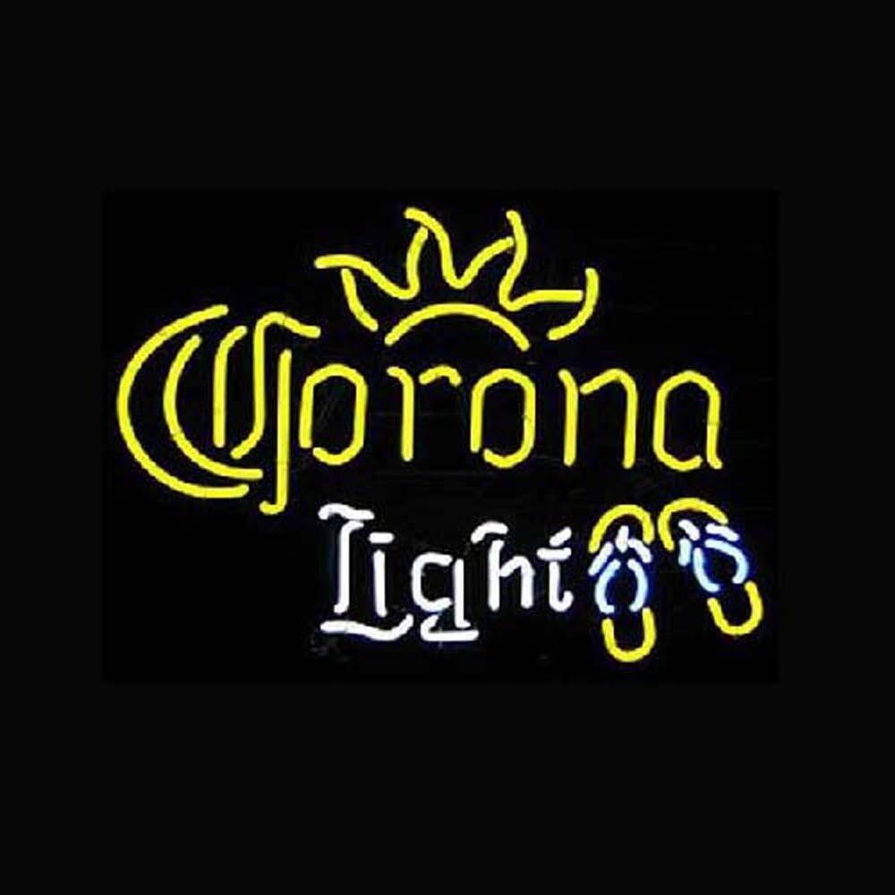 Corona Light Sun Slipper Neon Sign 20\