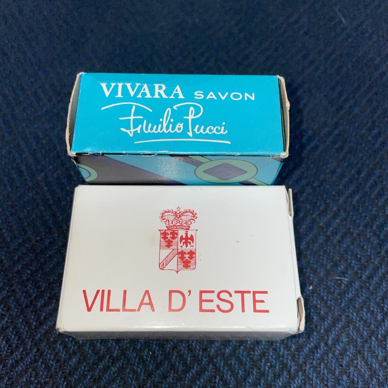Vivara Savon Emilio Pucci Sample Soap And Villa D’Este New In Box