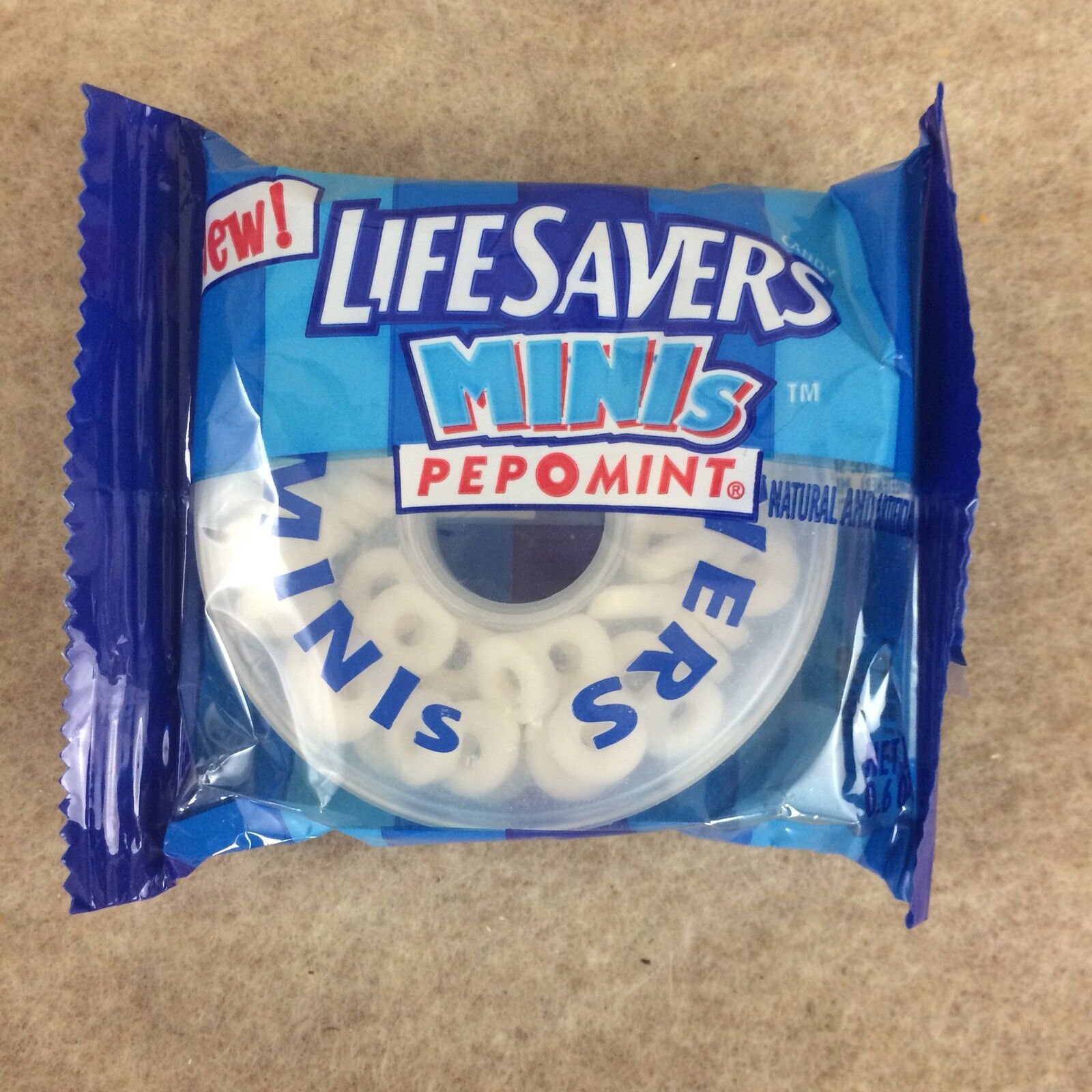 Lifesavers Minis Pepomint Vtg Expired Discontinued.
